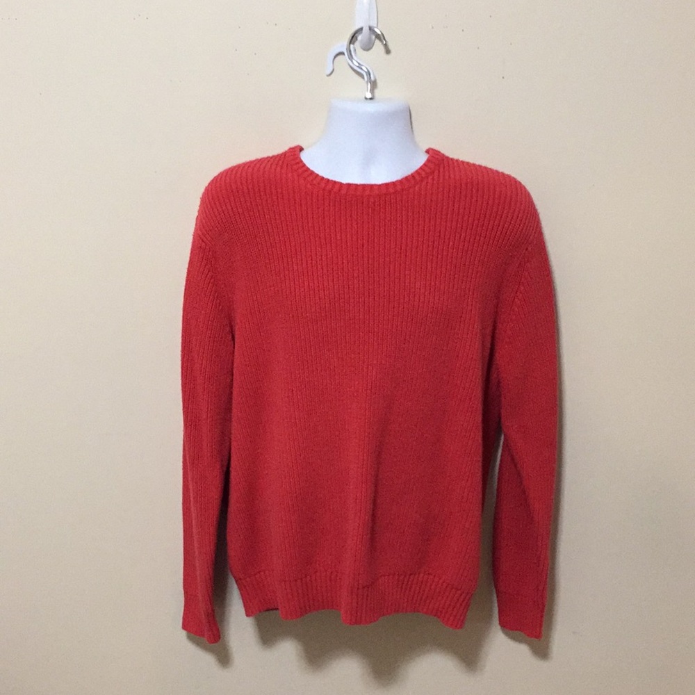 Goodthreads Sweater, Coral, Men's Size XL
